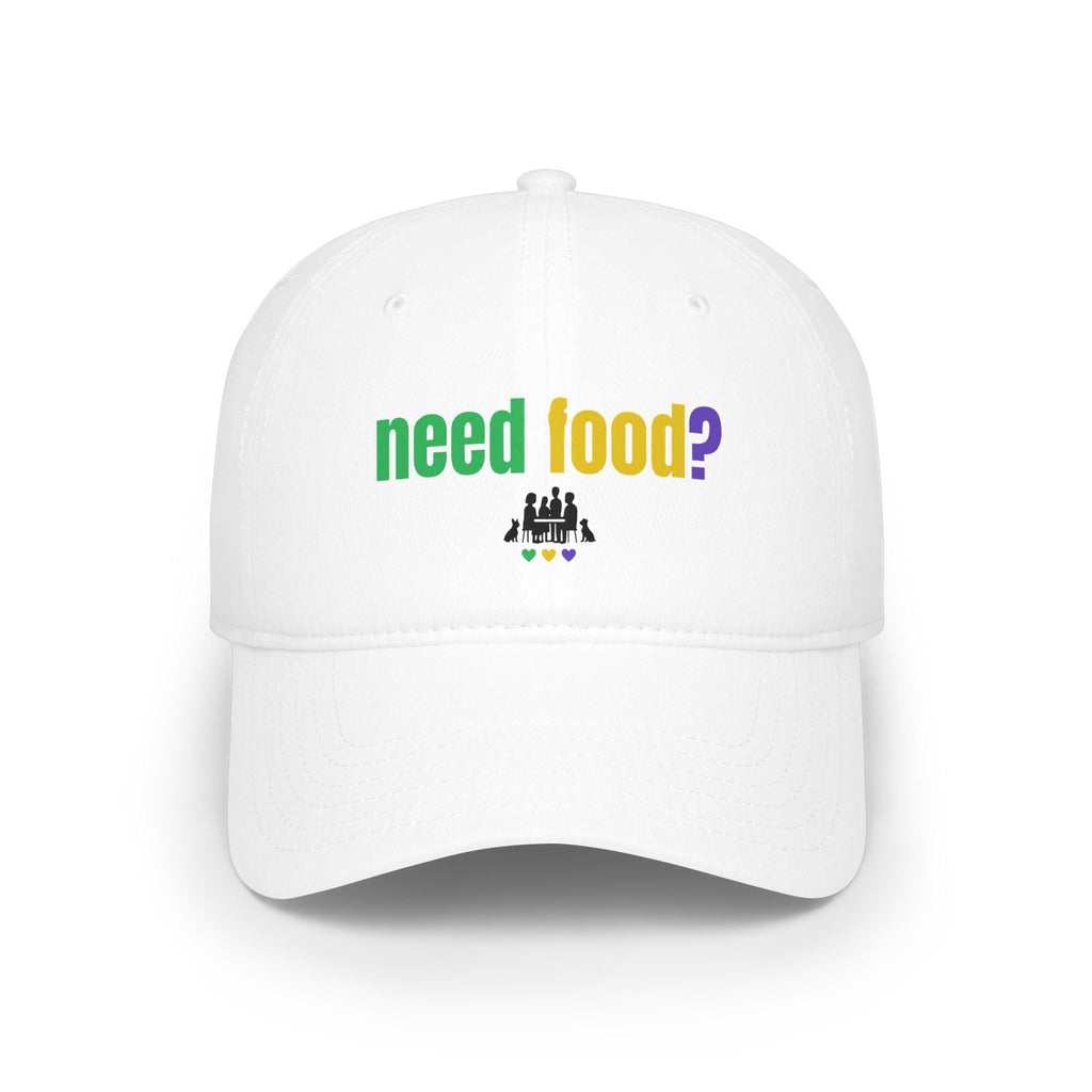 Need Food? Low Profile Baseball Cap