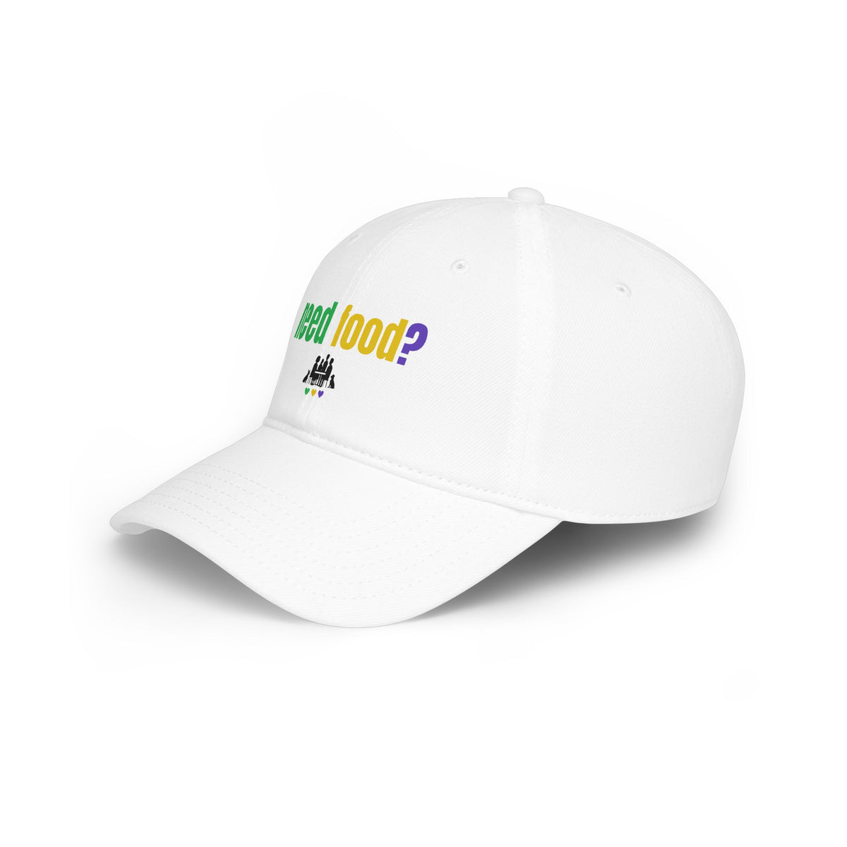 Need Food? Low Profile Baseball Cap