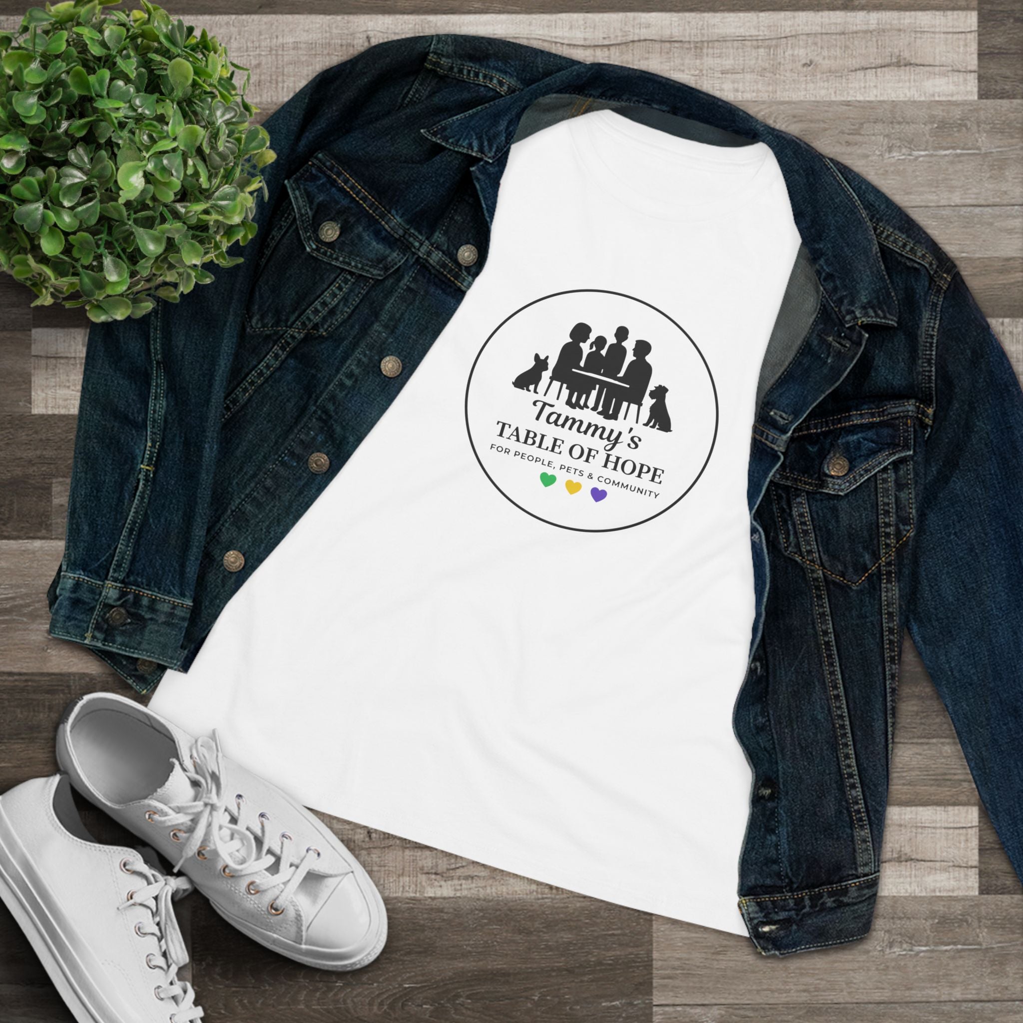 Table of Hope Women's Tee - Full Front